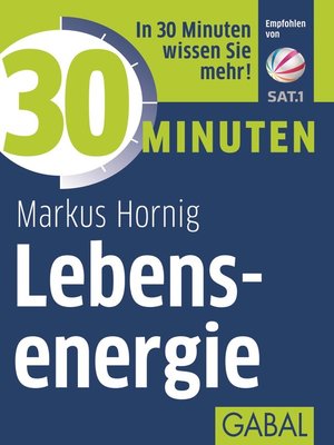 cover image of 30 Minuten Lebensenergie
